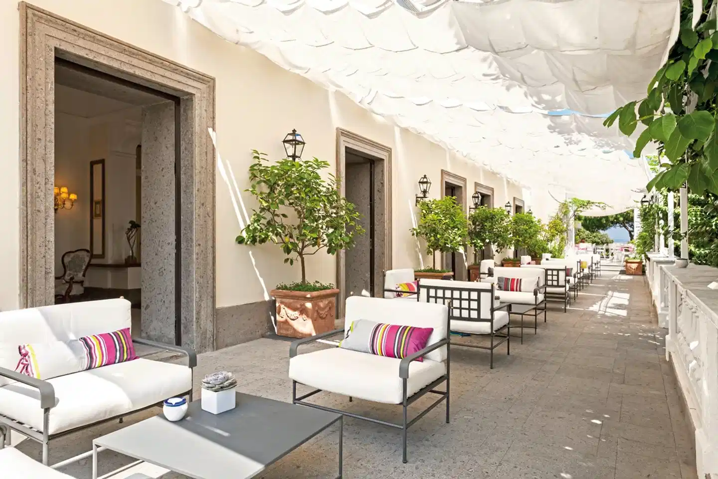 Grand Hotel Cocumella Terrasse