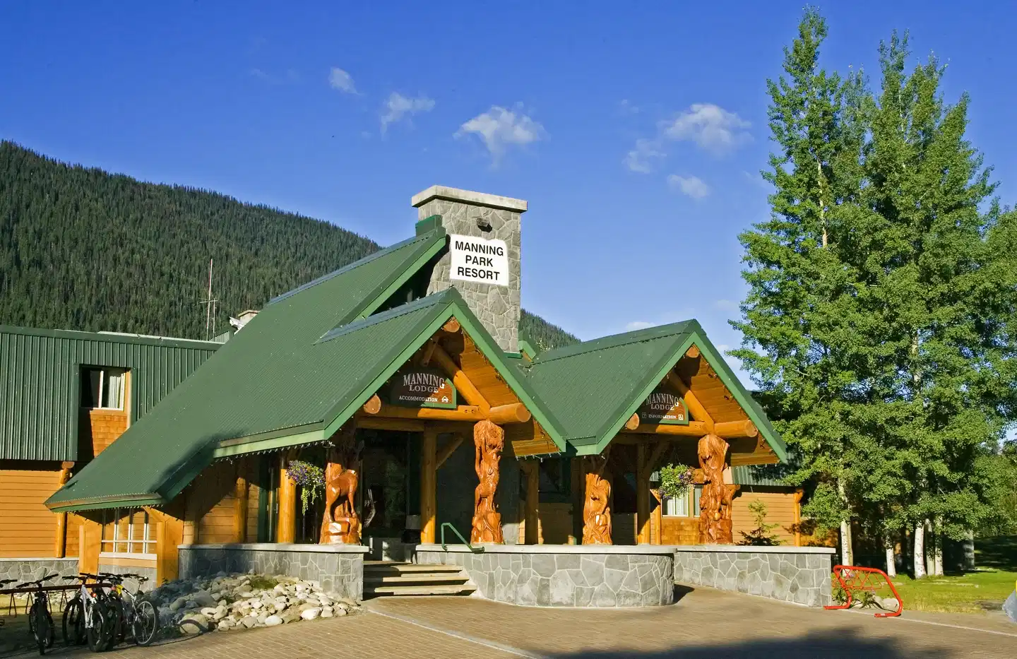 Manning Park Resort Terrasse