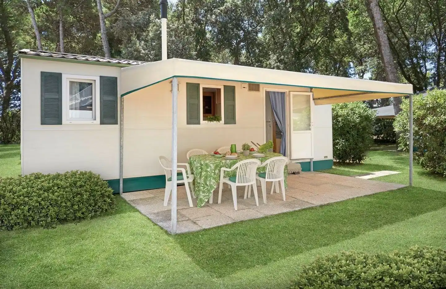 Camping Villaggio Baia Domizia Garten