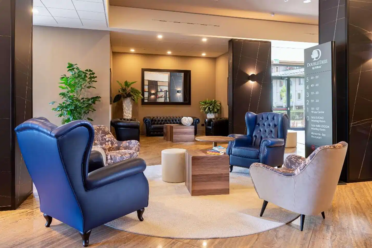 UNA Hotel Brescia Lobby