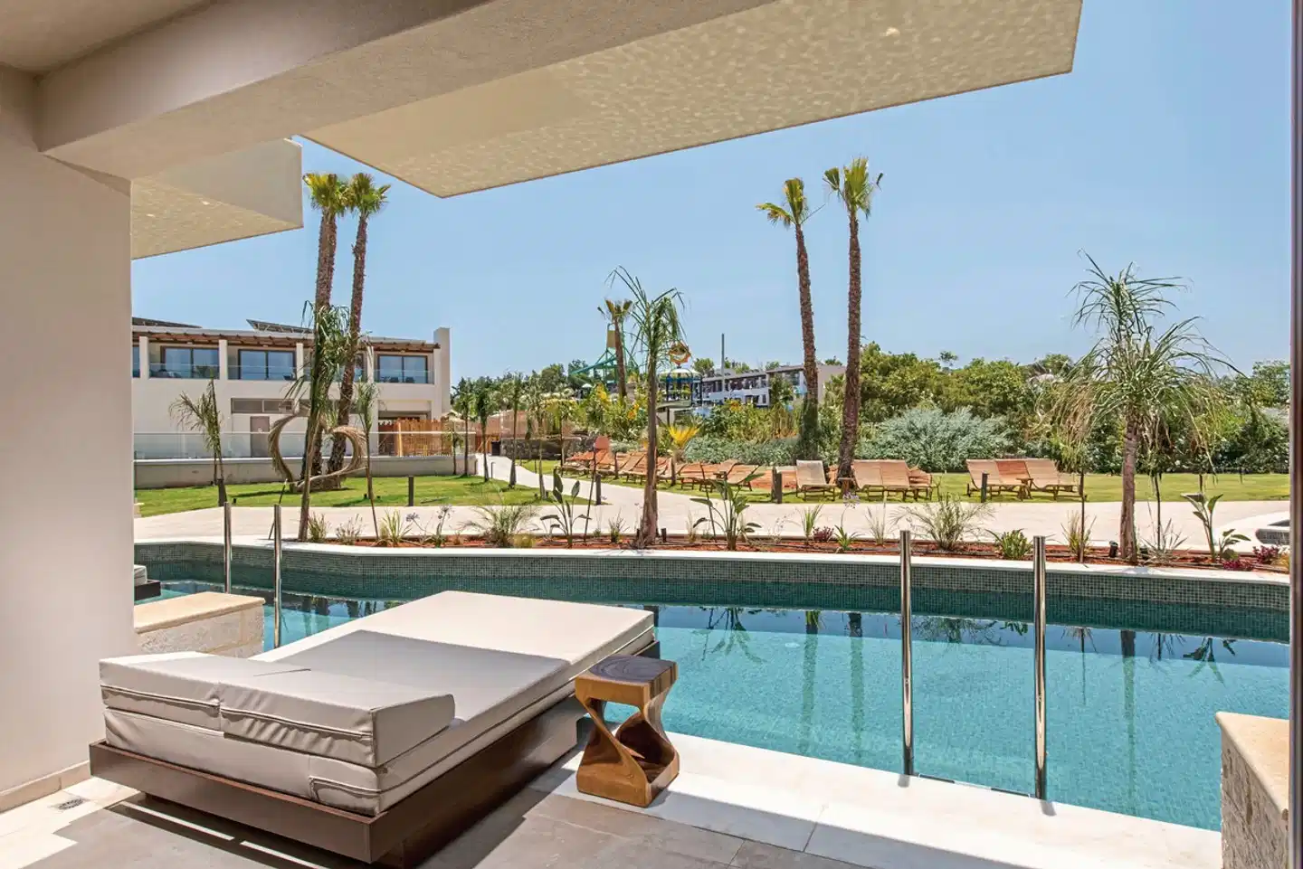 Gouves Water Park Holiday Resort Terrasse