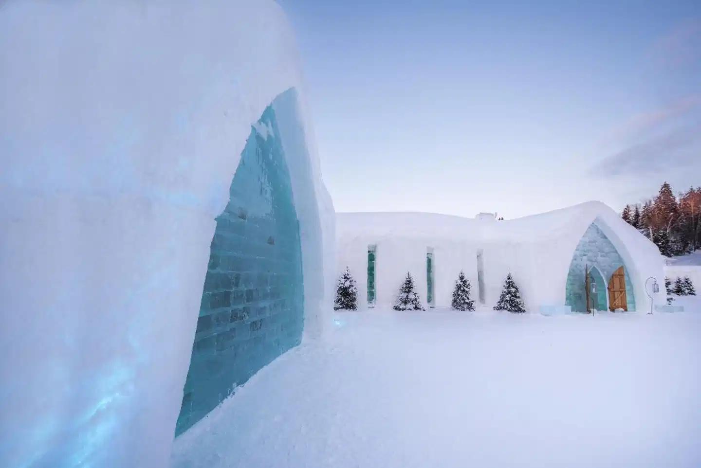 Hotel de Glace Terrasse