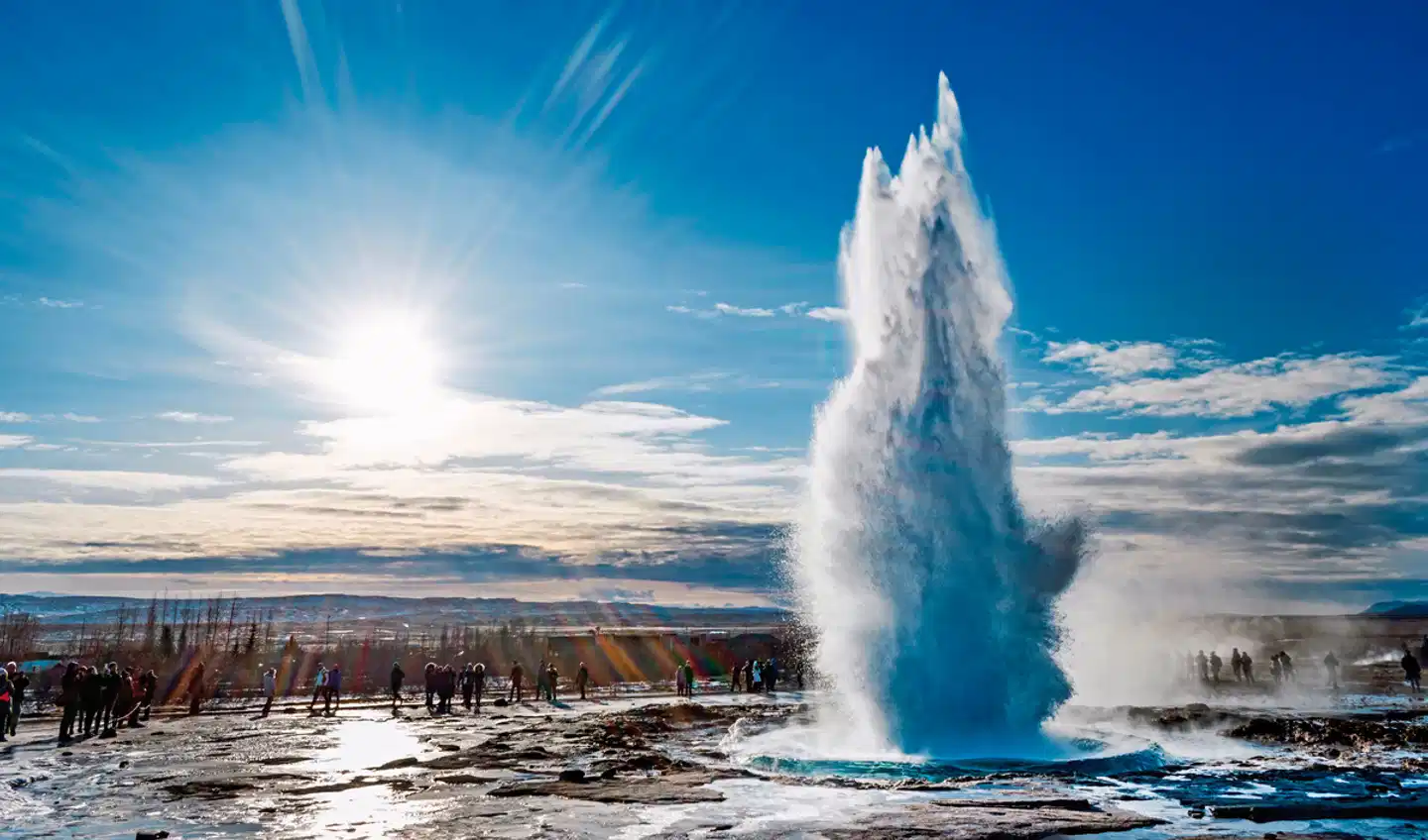 Faszinierendes Island Landschaft