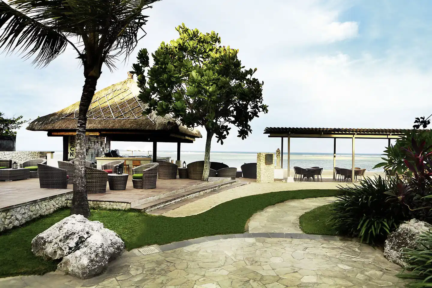 Nikko Bali Benoa Beach Terrasse