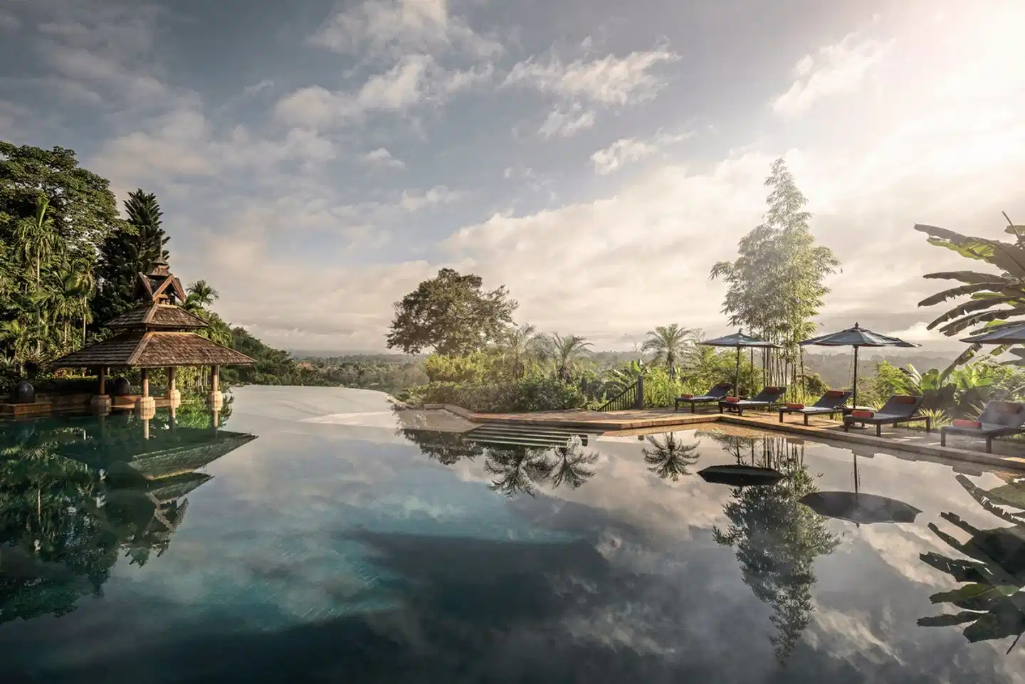 Anantara Golden Triangle Elephant Camp & Resort Garten