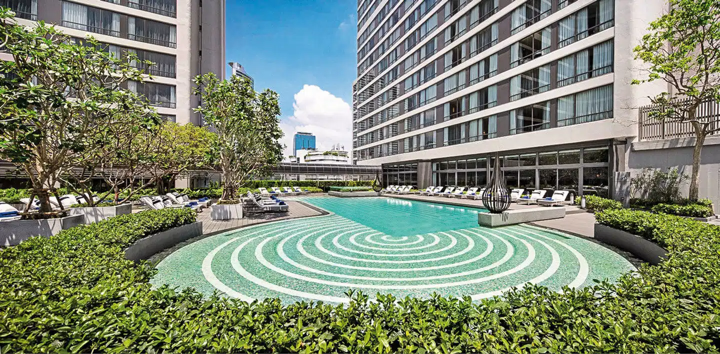 Bangkok Marriott Hotel Queen's Park Pool