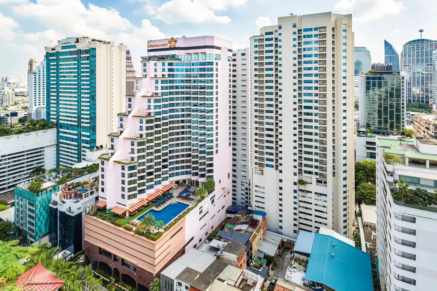 Rembrandt Hotel Bangkok Aussenansicht