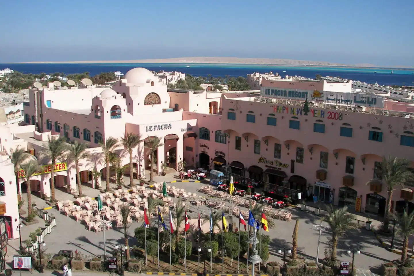 Le Pacha Resort Aussenansicht