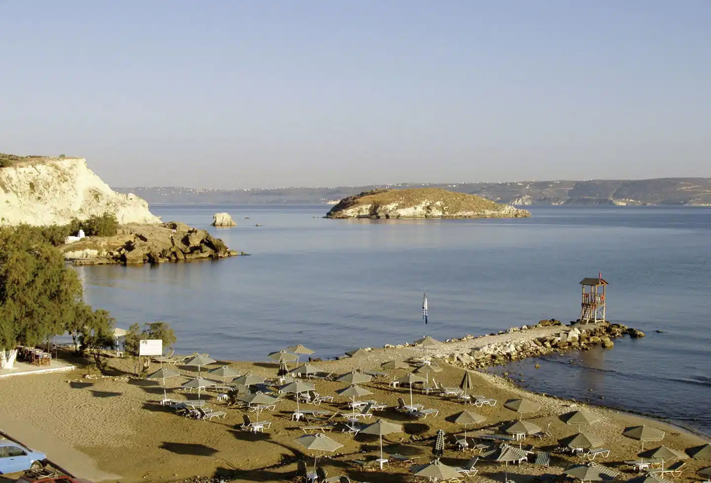 Almyrida Beach Landschaft