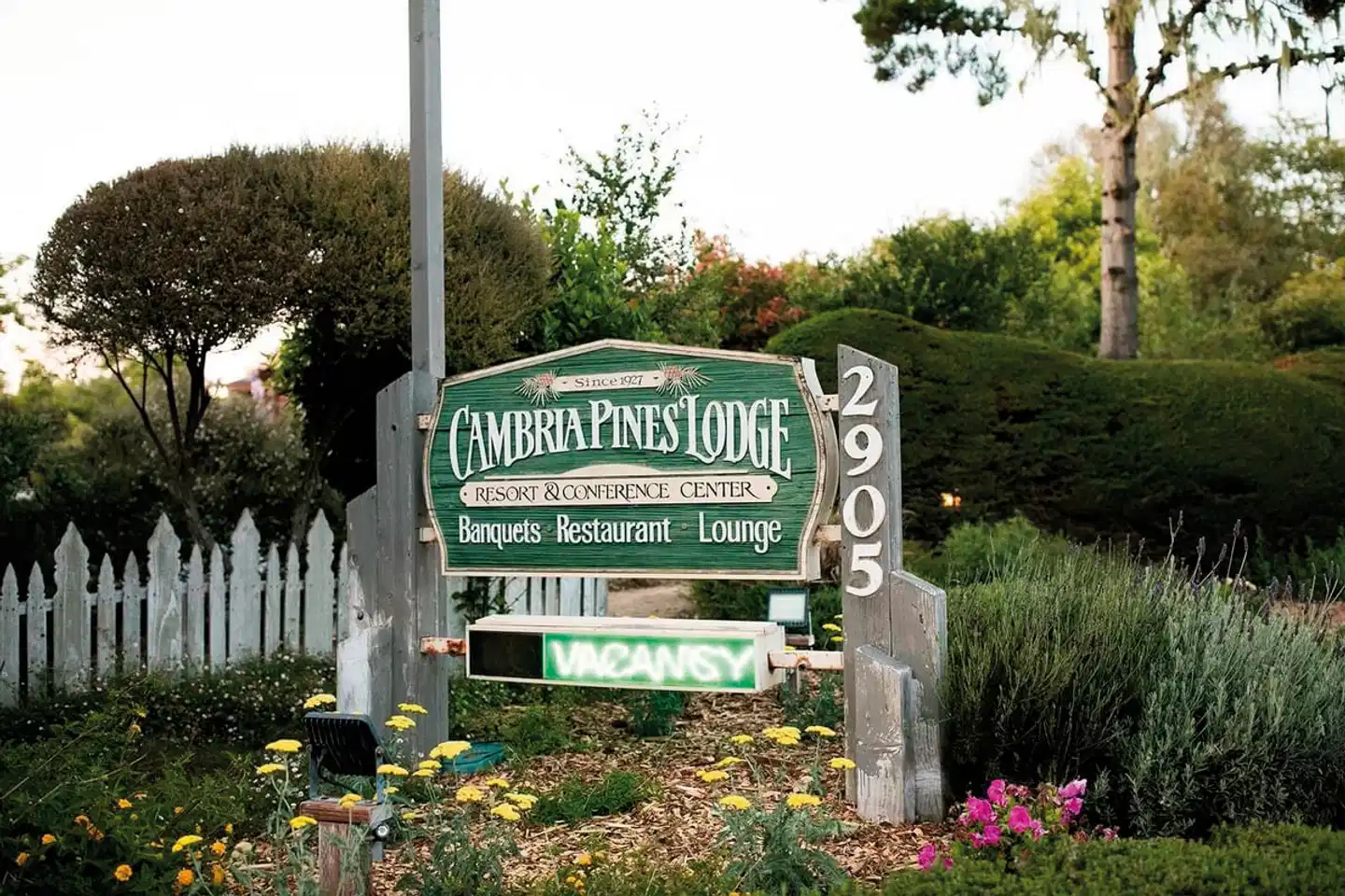 Cambria Pines Lodge Garten