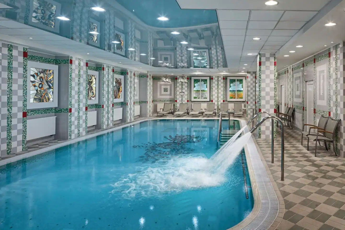 Ensana Butterfly Health Spa Hotel Hallenbad