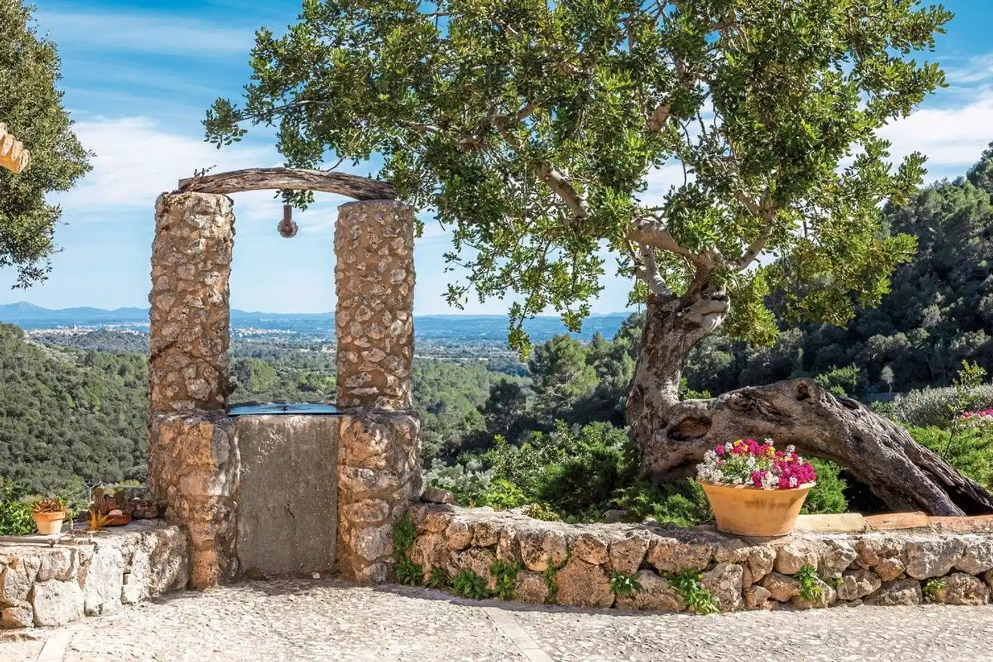 Finca Albellons Parc Natural Garten