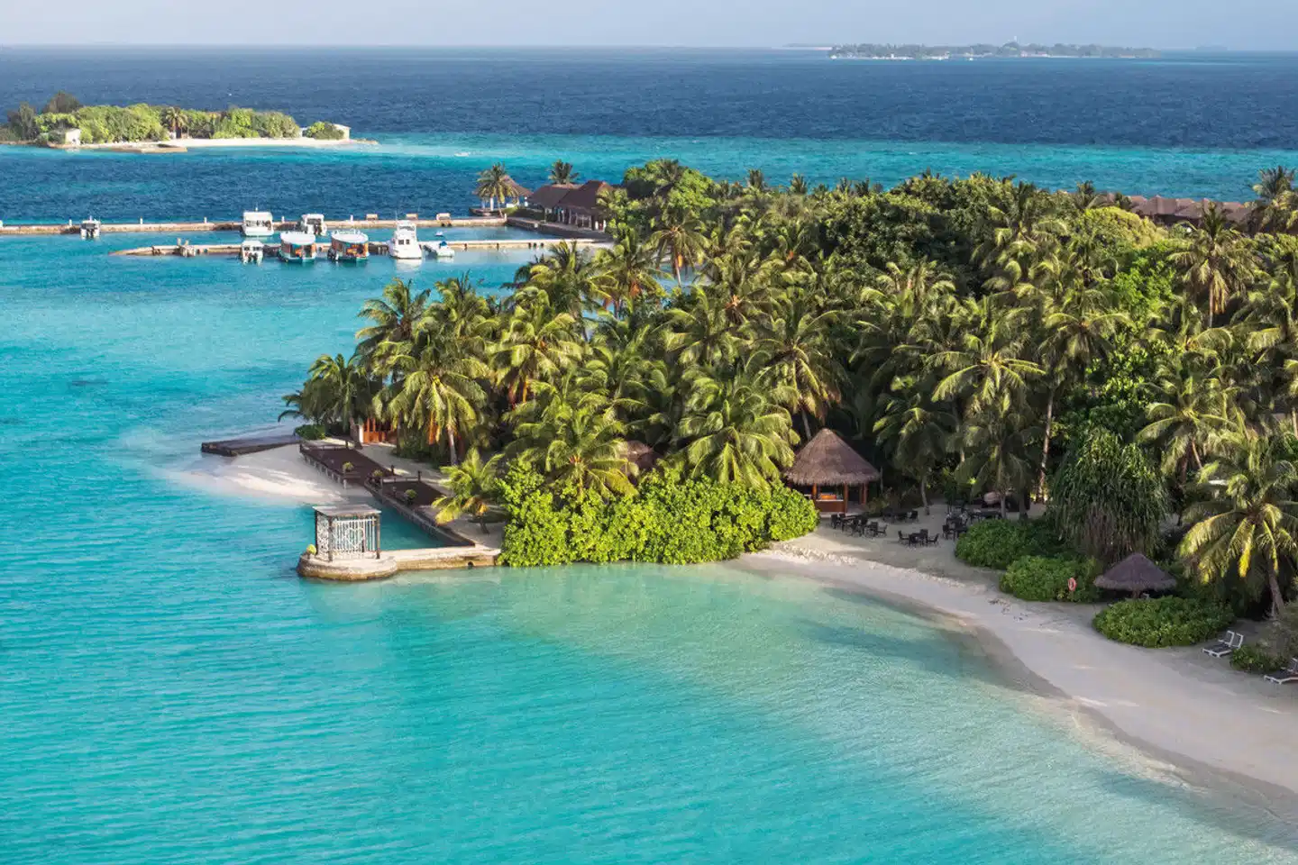 Sheraton Maldives Full Moon Resort & Spa Landschaft