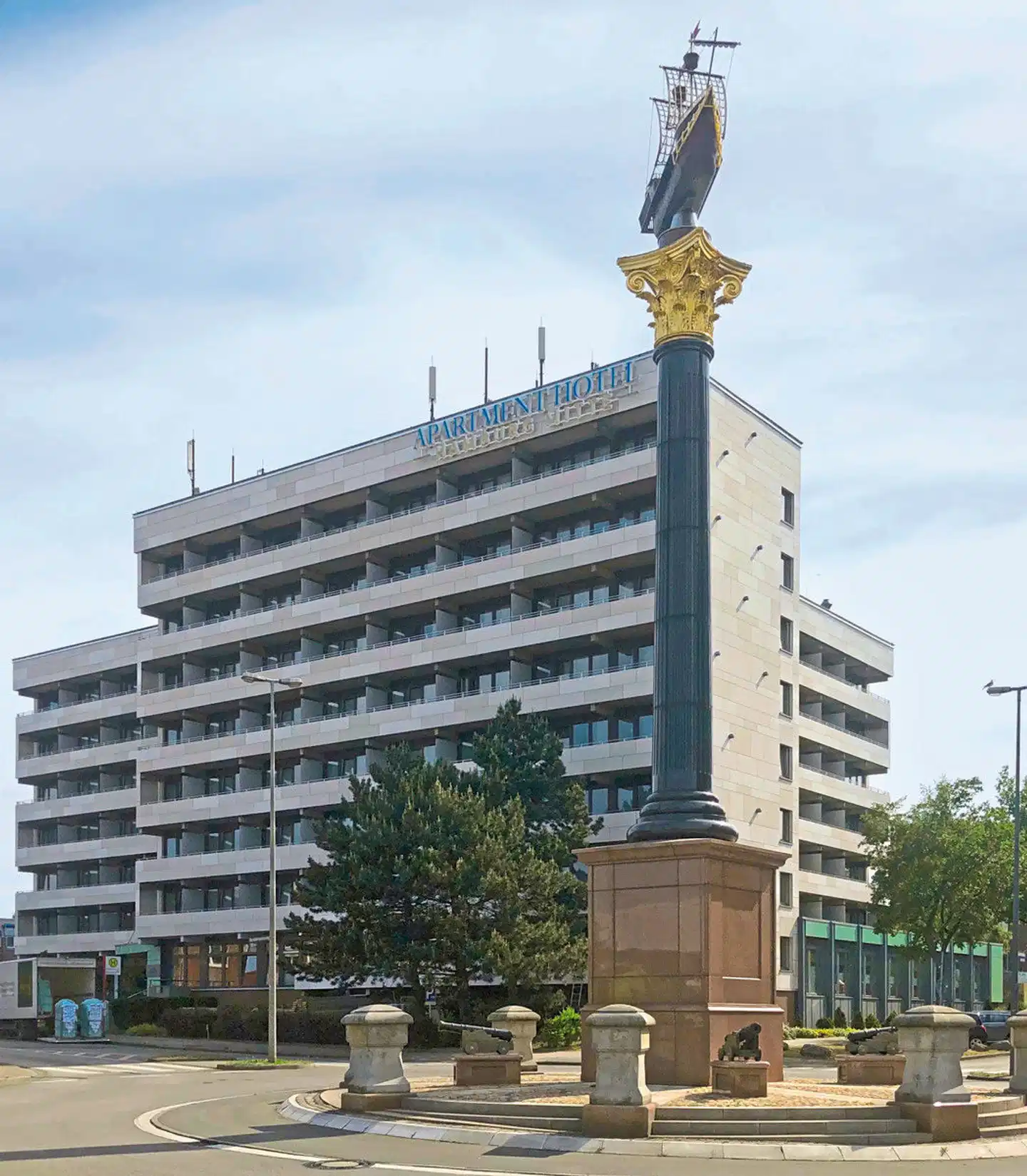 Apartment-Hotel Hamburg Mitte Aussenansicht
