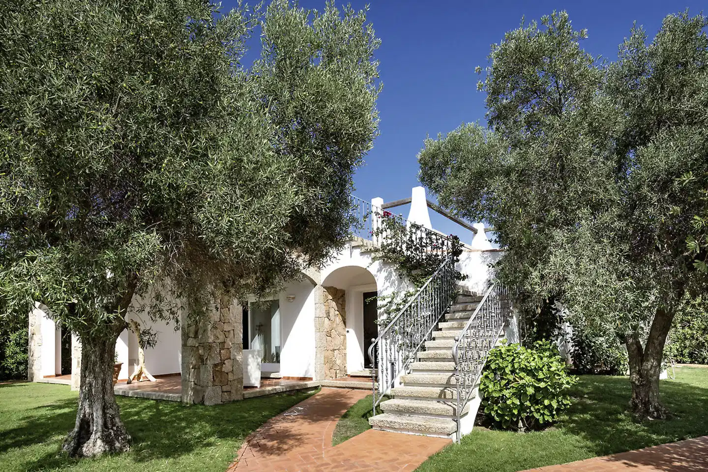 Hotel La Rocca Resort & Spa Garten