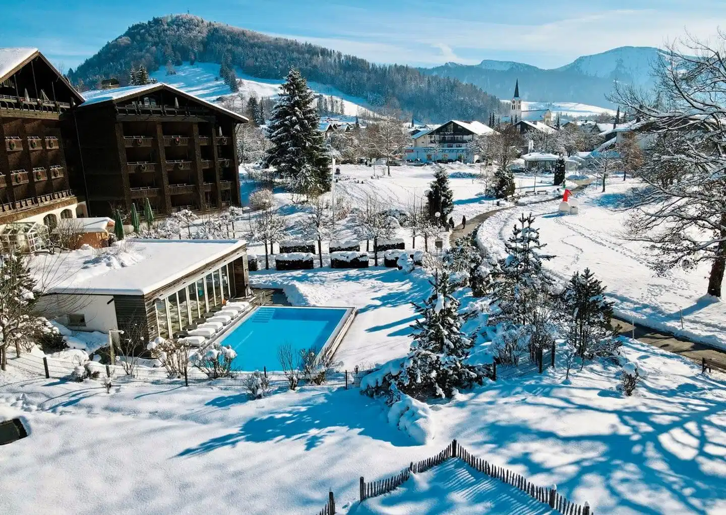 Parkhotel Oberstaufen Aussenansicht