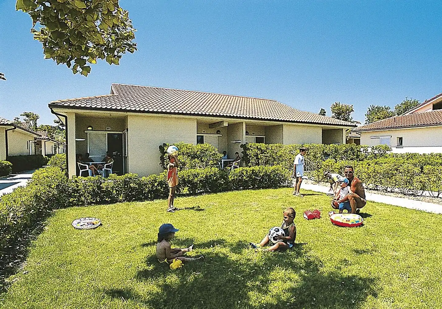 Feriendorf Lido d'Abruzzo Garten