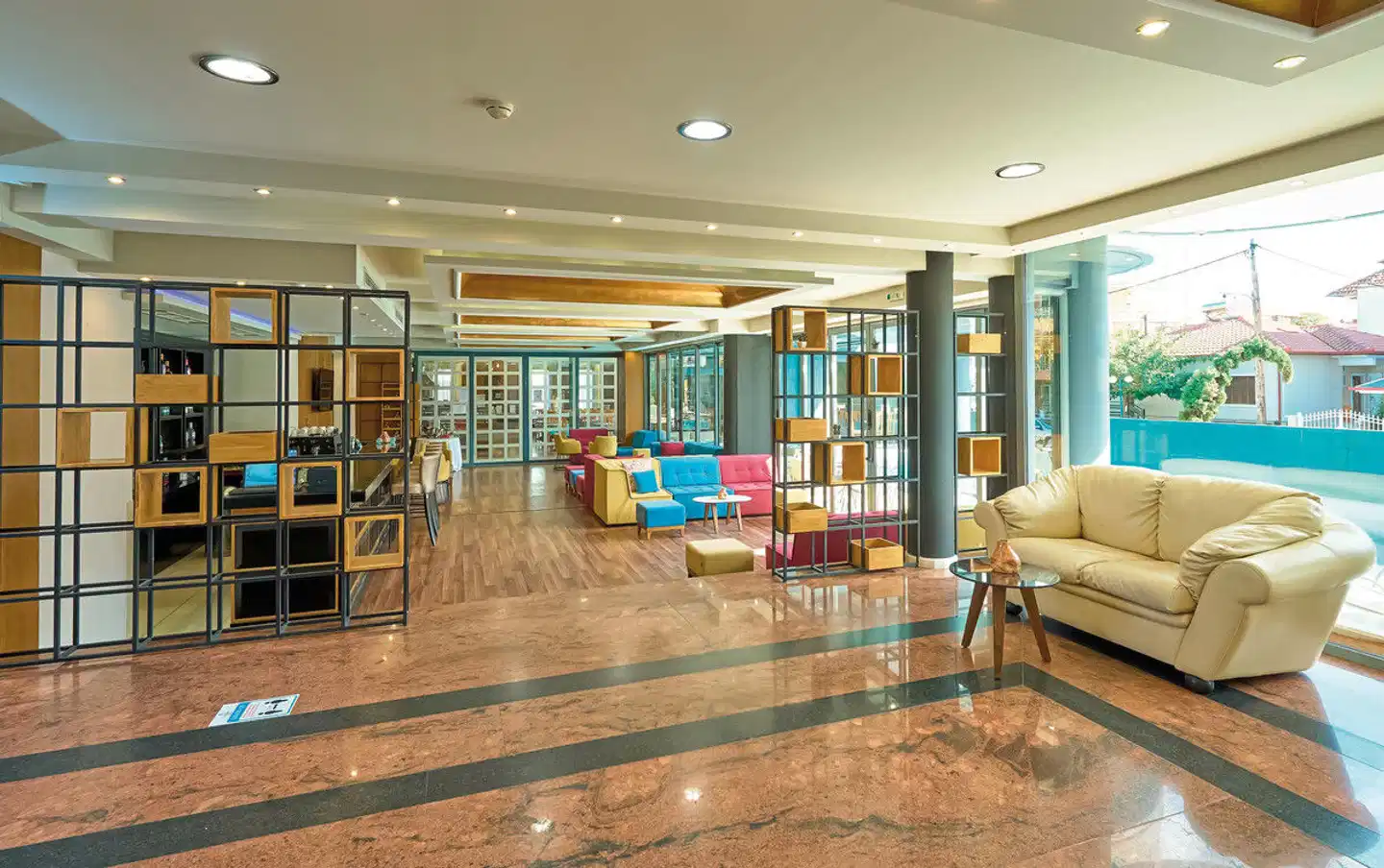 Mediterranean Resort Hotel Lobby