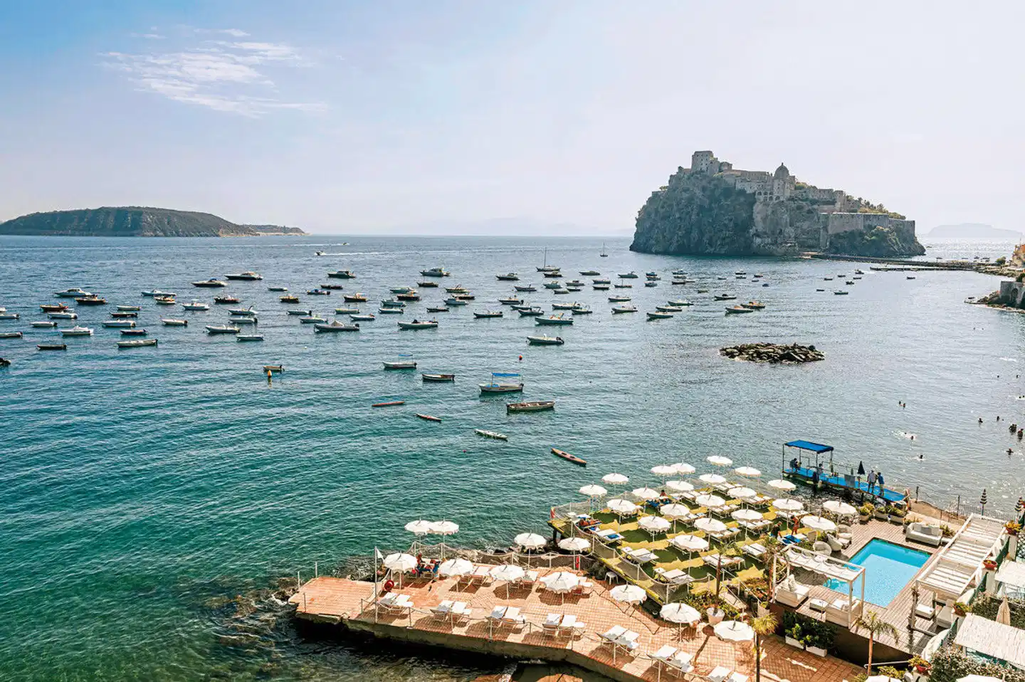 Hotel Miramare e Castello Landschaft