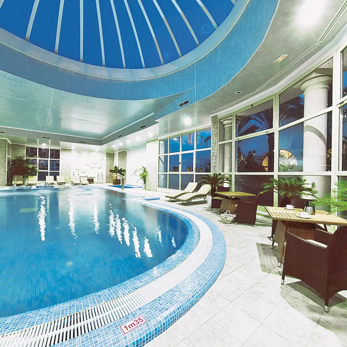 Mehari Hammamet Thalasso & Spa Hallenbad