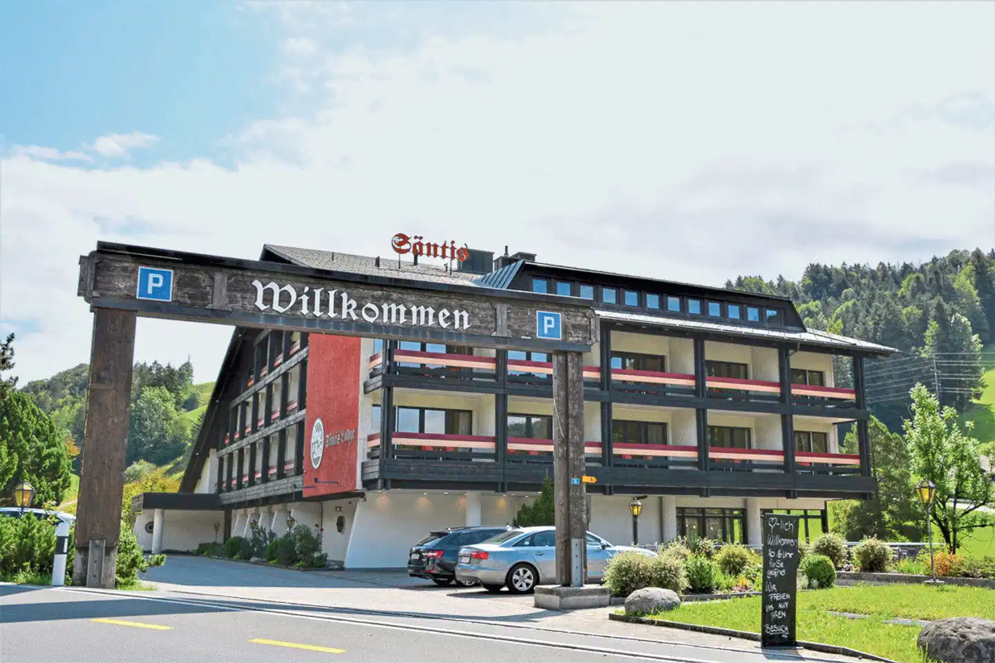 Berg & Bett Säntis Lodge Aussenansicht