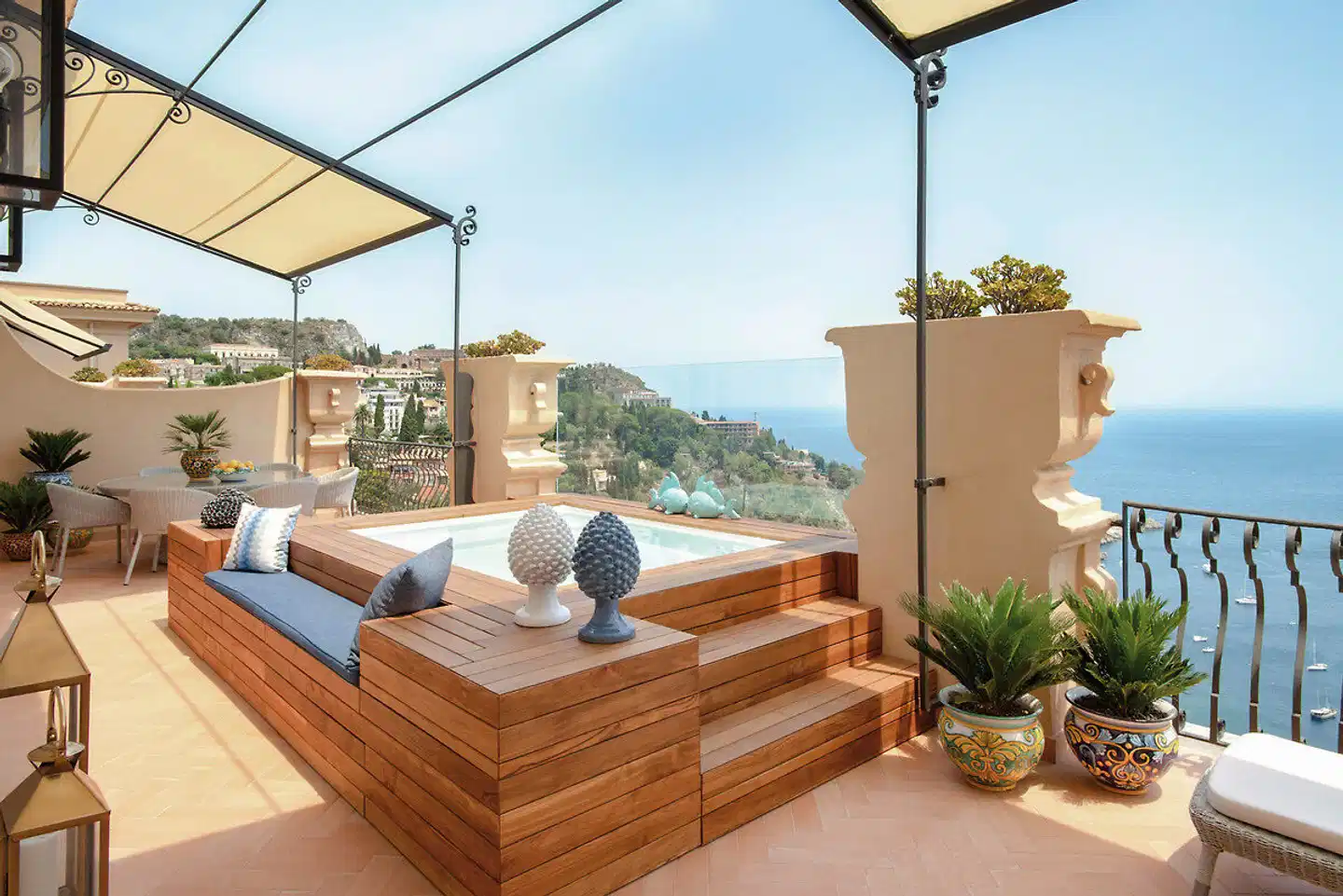 San Domenico Palace, A Four Seasons Hotel Terrasse