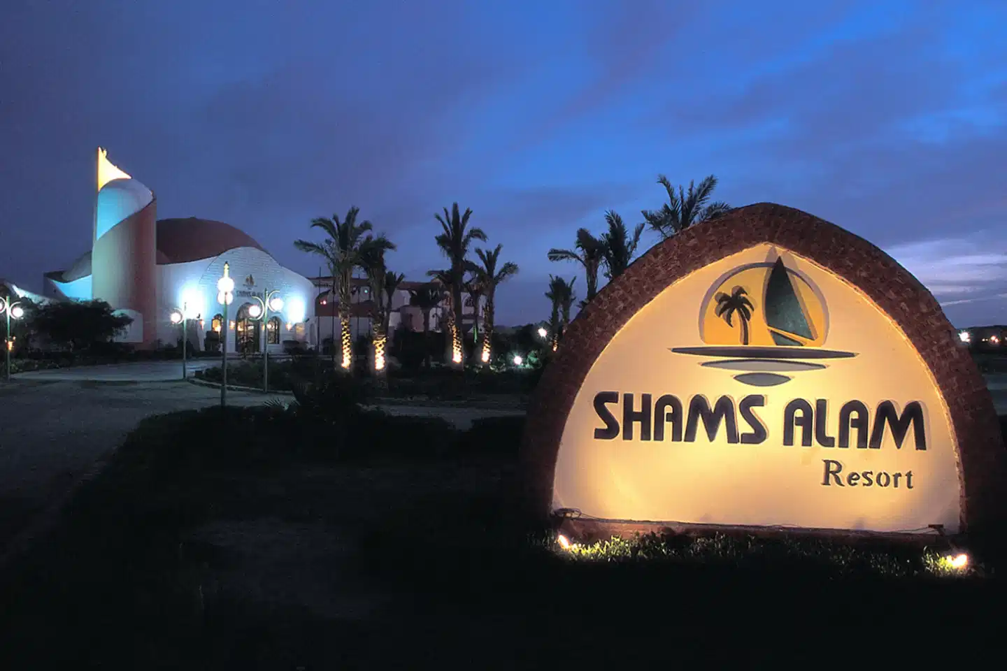 Shams Alam Beach Resort Aussenansicht