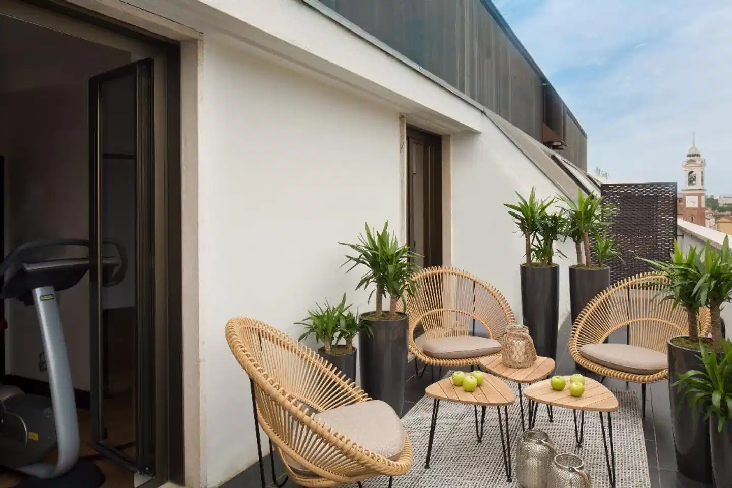 Starhotels Ritz Milan Terrasse