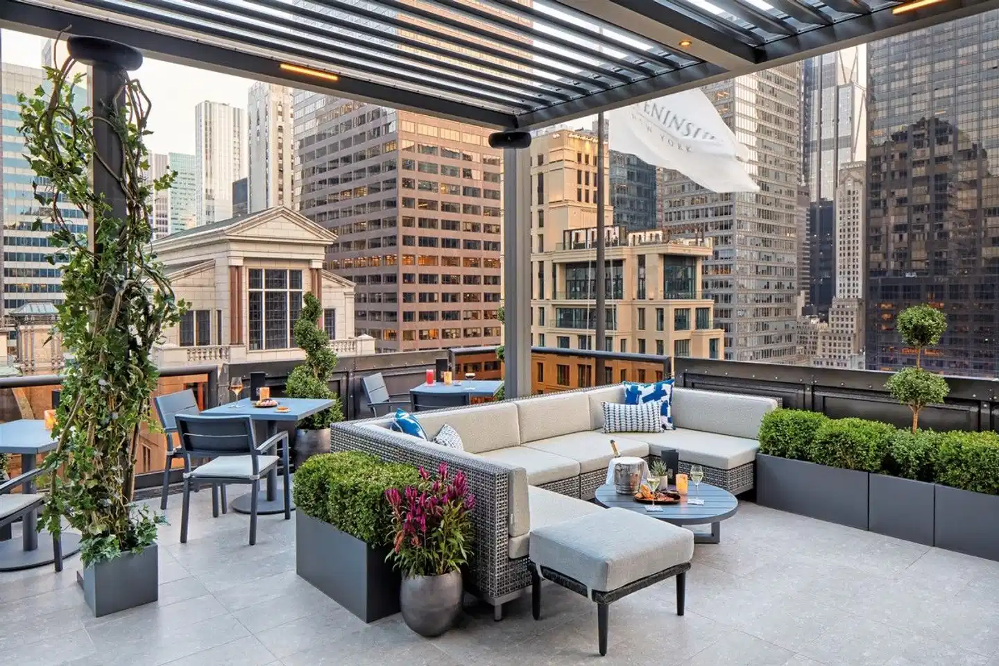 The Peninsula New York Terrasse