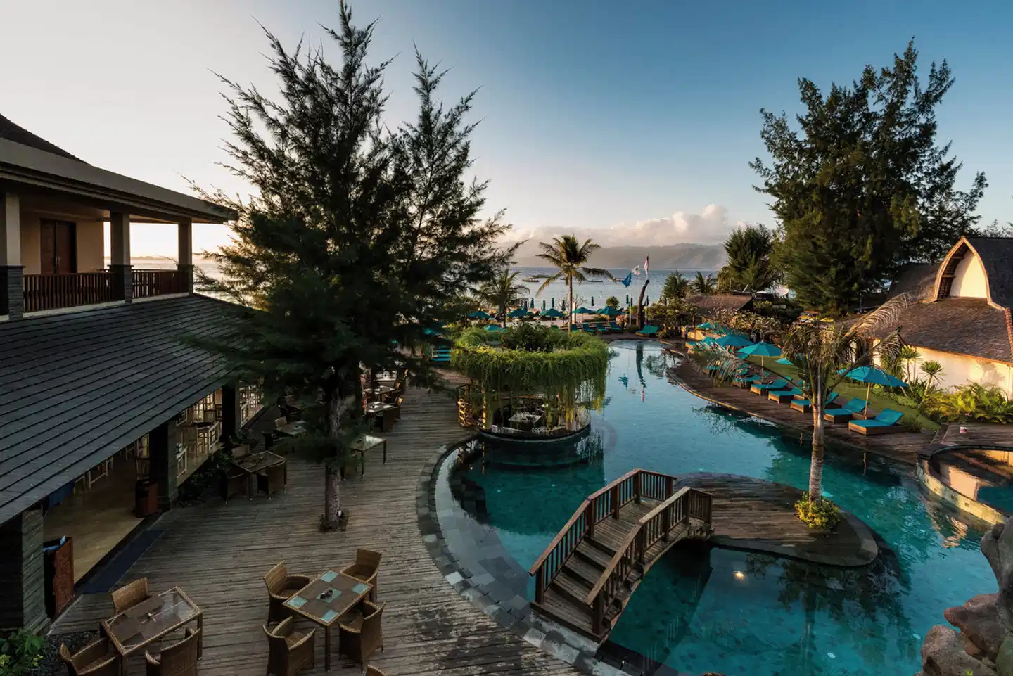 Hotel Vila Ombak Garten