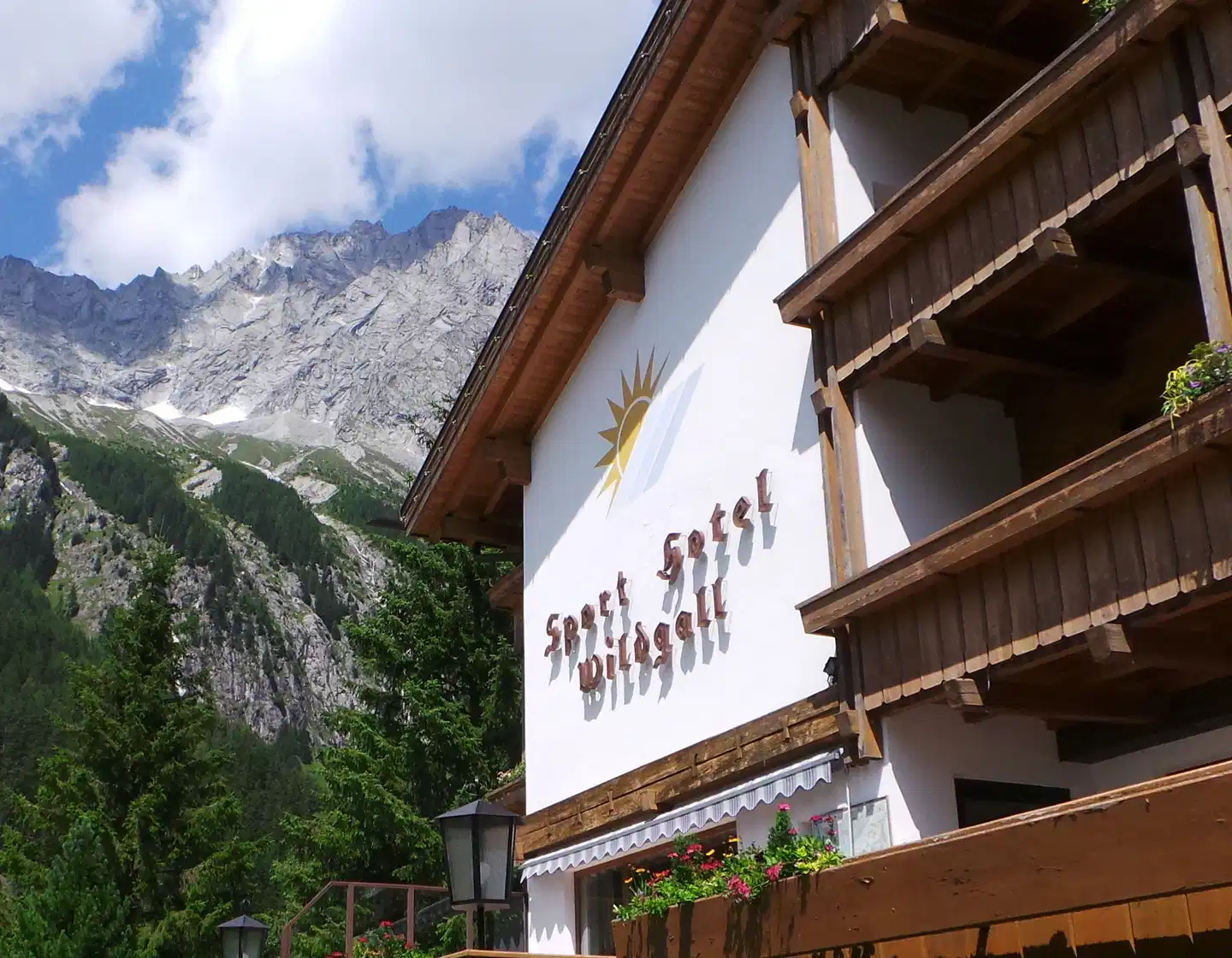 Sporthotel Wildgall Aussenansicht