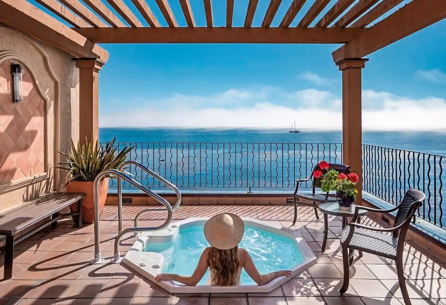 Monterey Bay Inn Terrasse