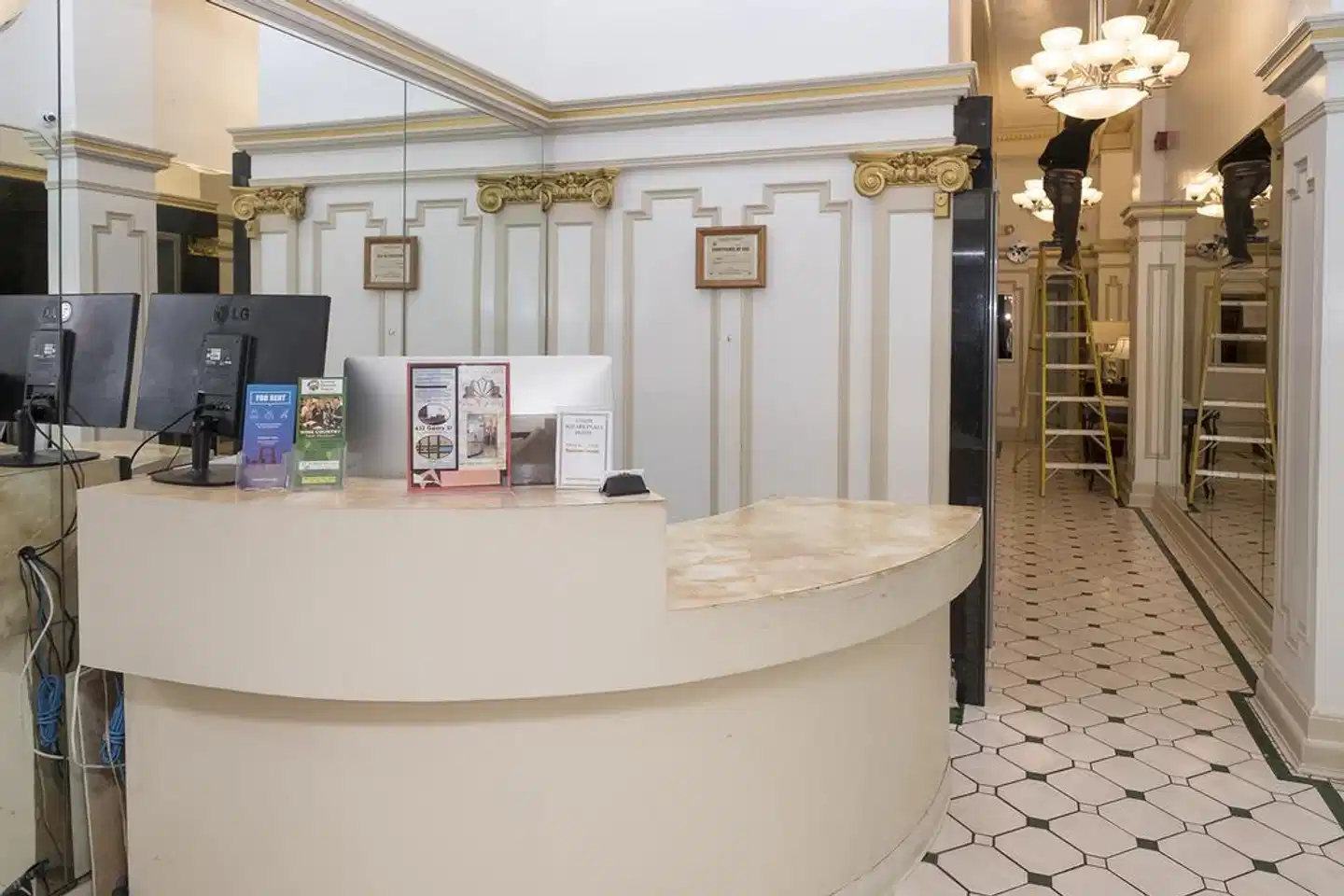 Union Square Plaza Hotel Badezimmer