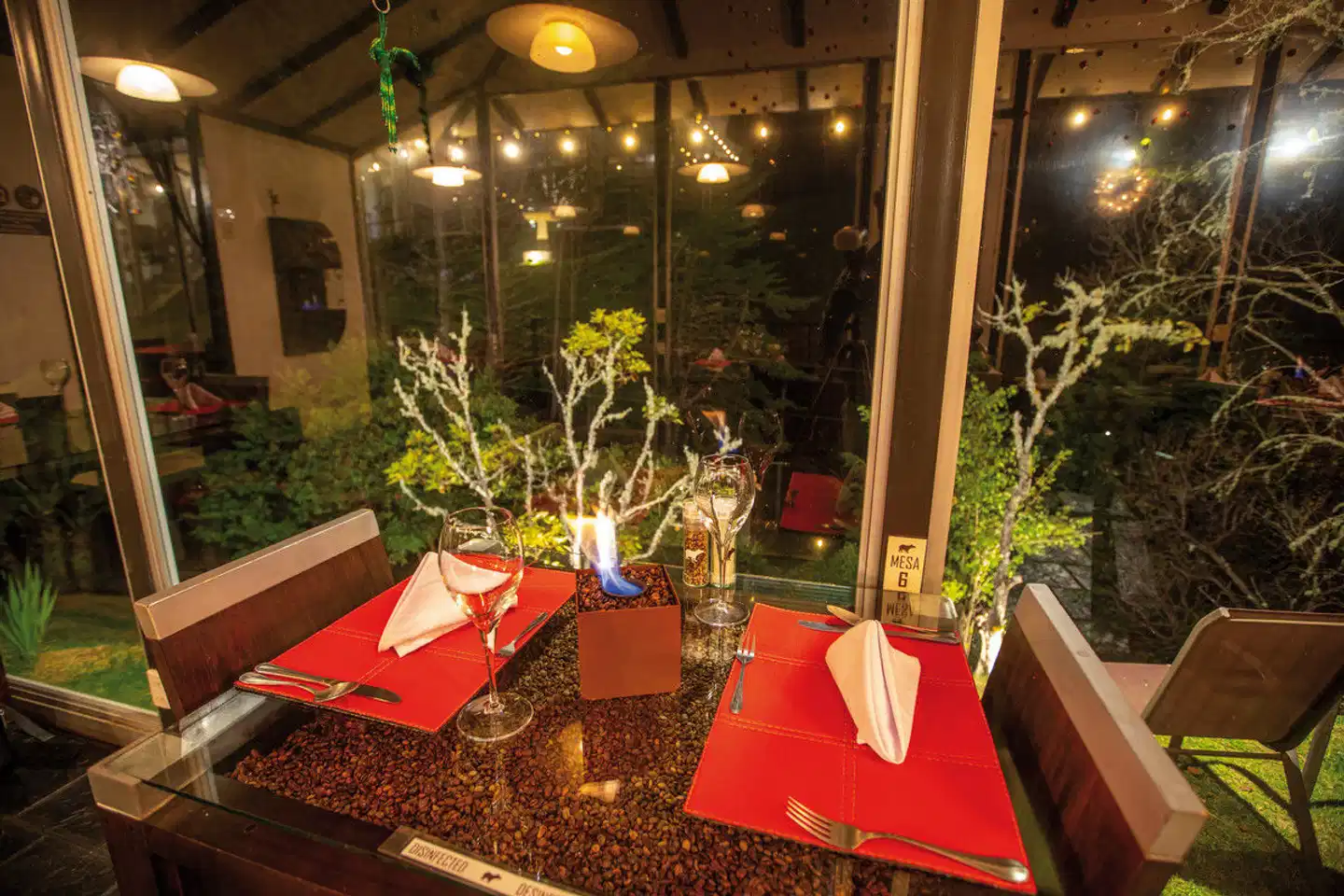 Dantica Cloud Forest Lodge Terrasse