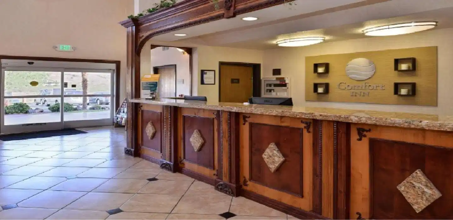Quality Inn Zion Park Area Lobby