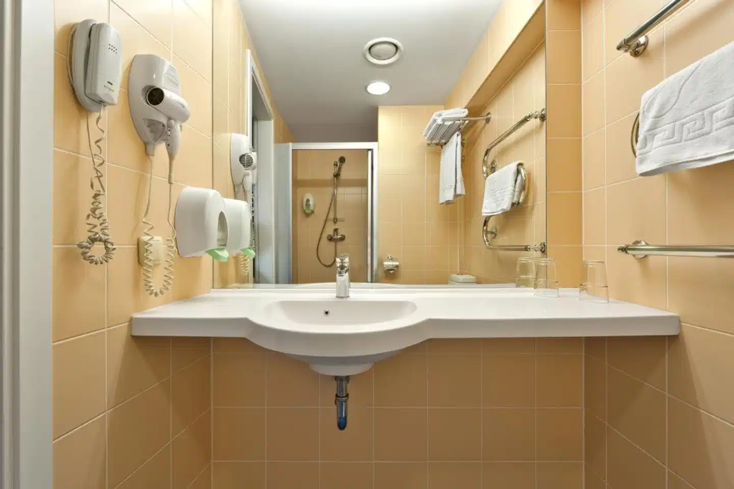 Europa City Vilnius Hotel Badezimmer