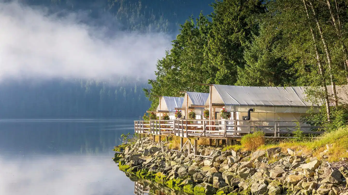 Clayoquot Wilderness Resort Aussenansicht