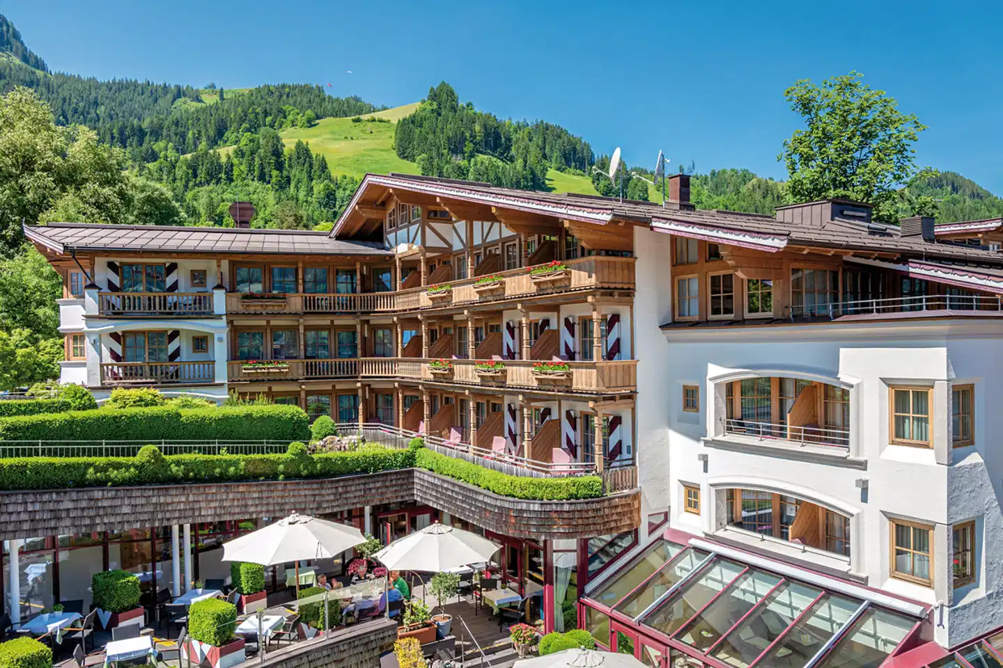 Kaiserhof Kitzbühel Aussenansicht