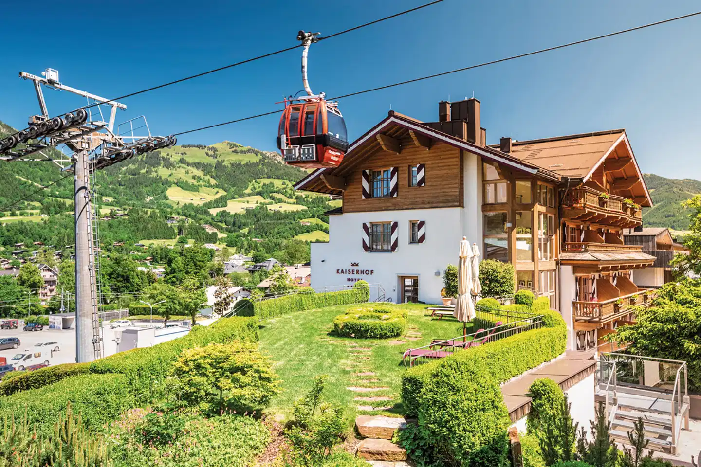 Kaiserhof Kitzbühel Garten