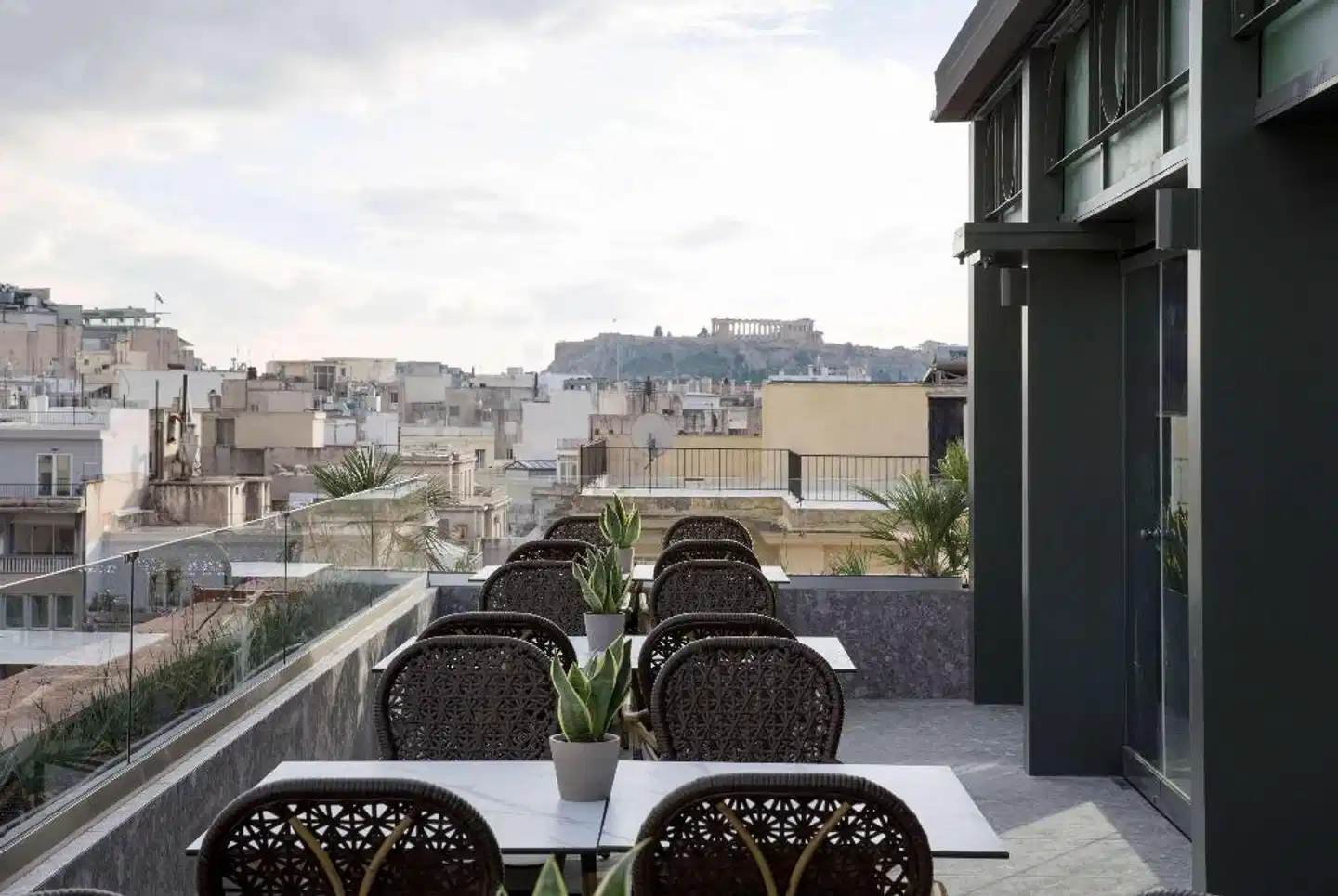 Athens Key Hotel Terrasse