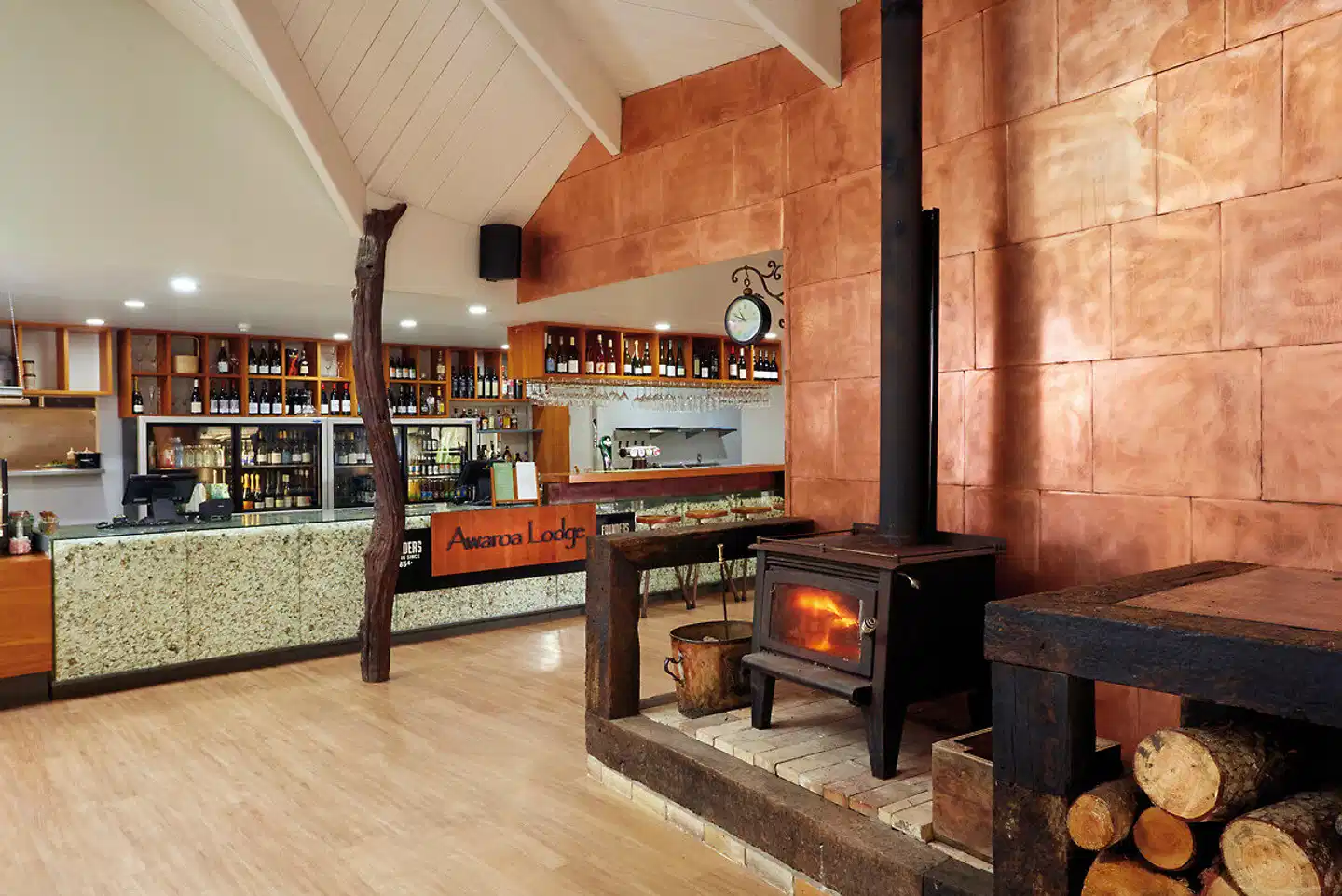 Awaroa Lodge Bar
