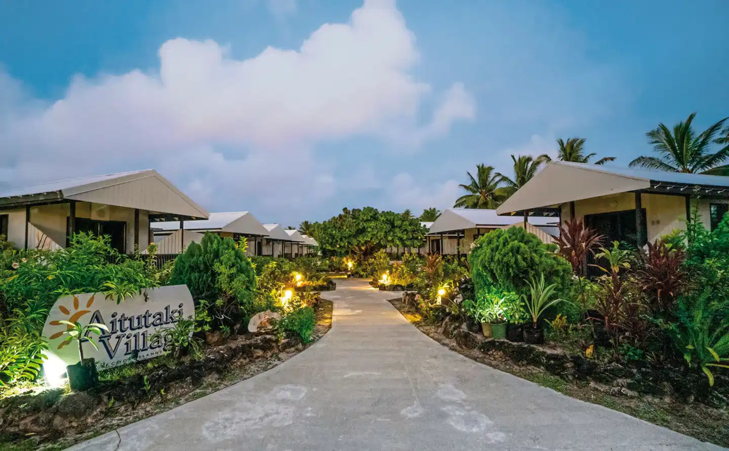 Aitutaki Village Garten