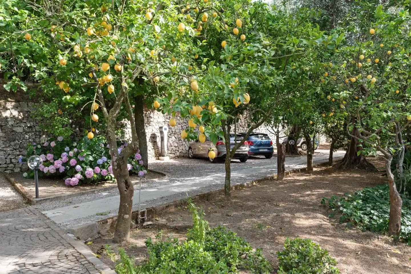 Villa Oriana Relais Garten