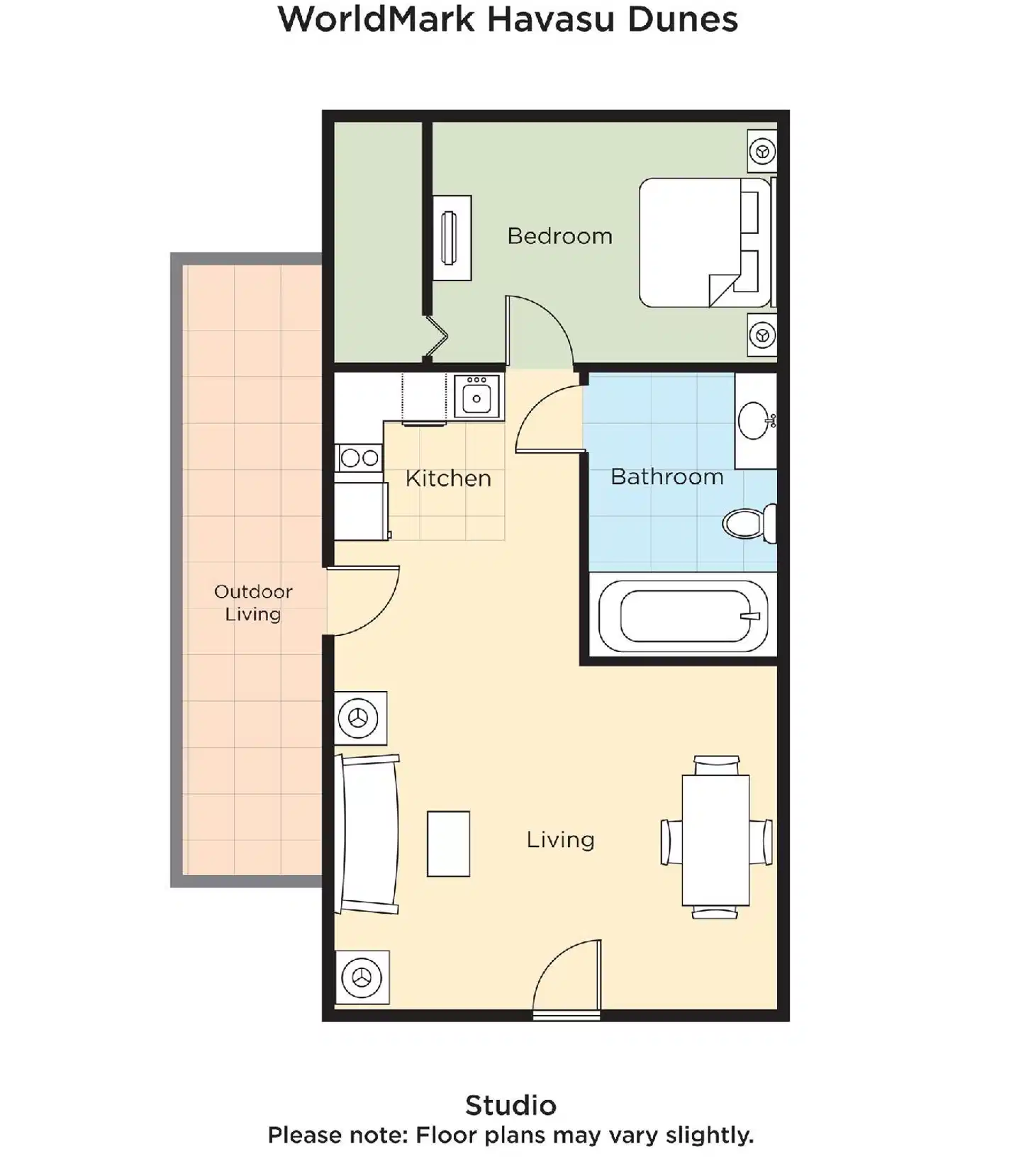 Havasu Dunes Resort Modellaufnahme