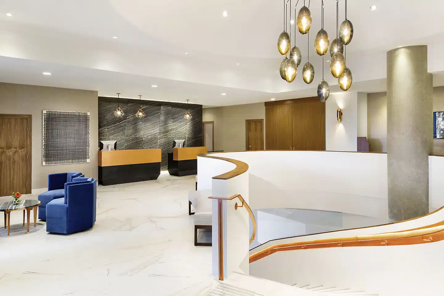 Hilton Vancouver Downtown Lobby