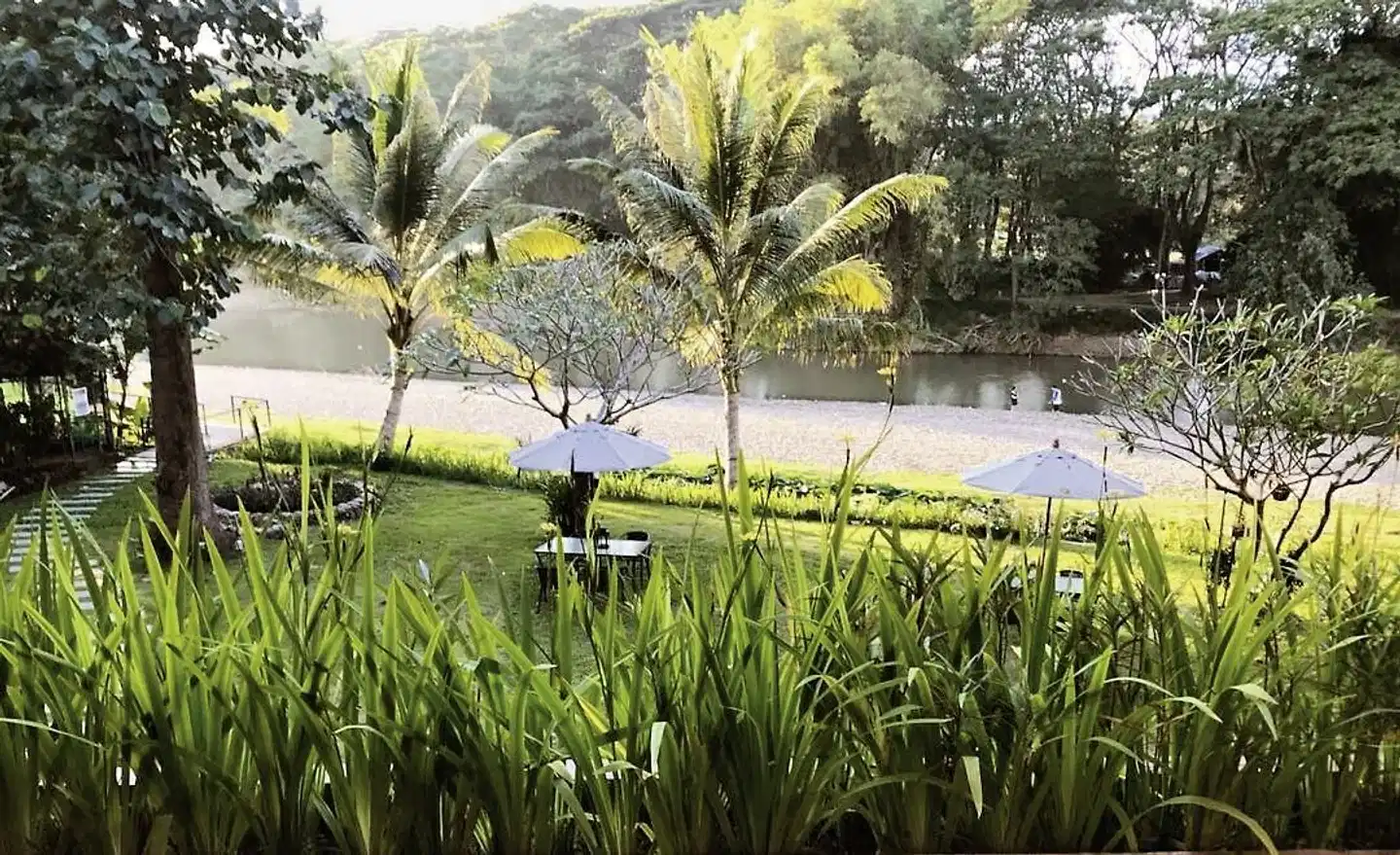 Riverhouse Resort Garten