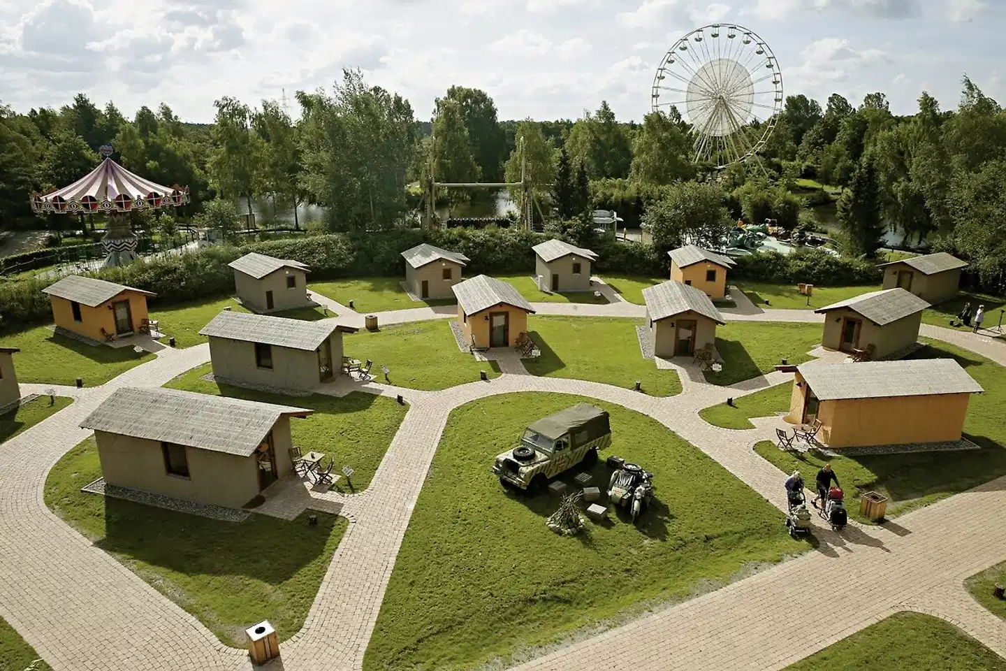 Serengeti Park Lodge Garten