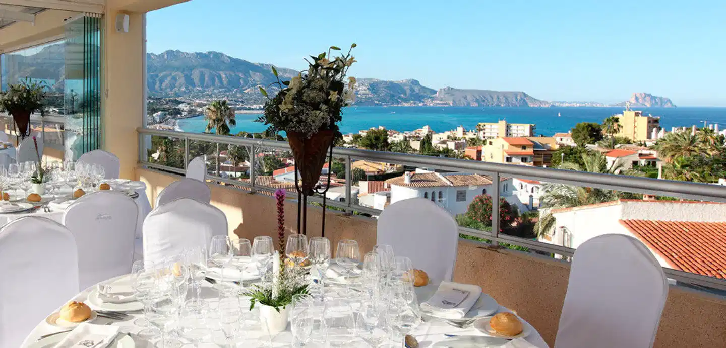 Sun Palace Albir Terrasse
