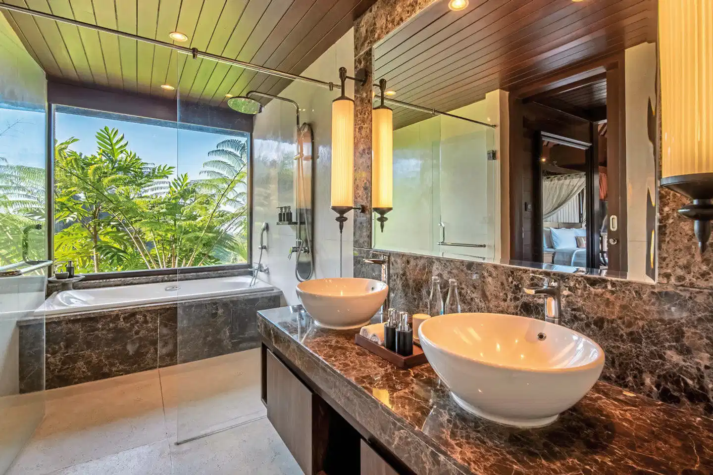 HOMM Saranam Baturiti Badezimmer