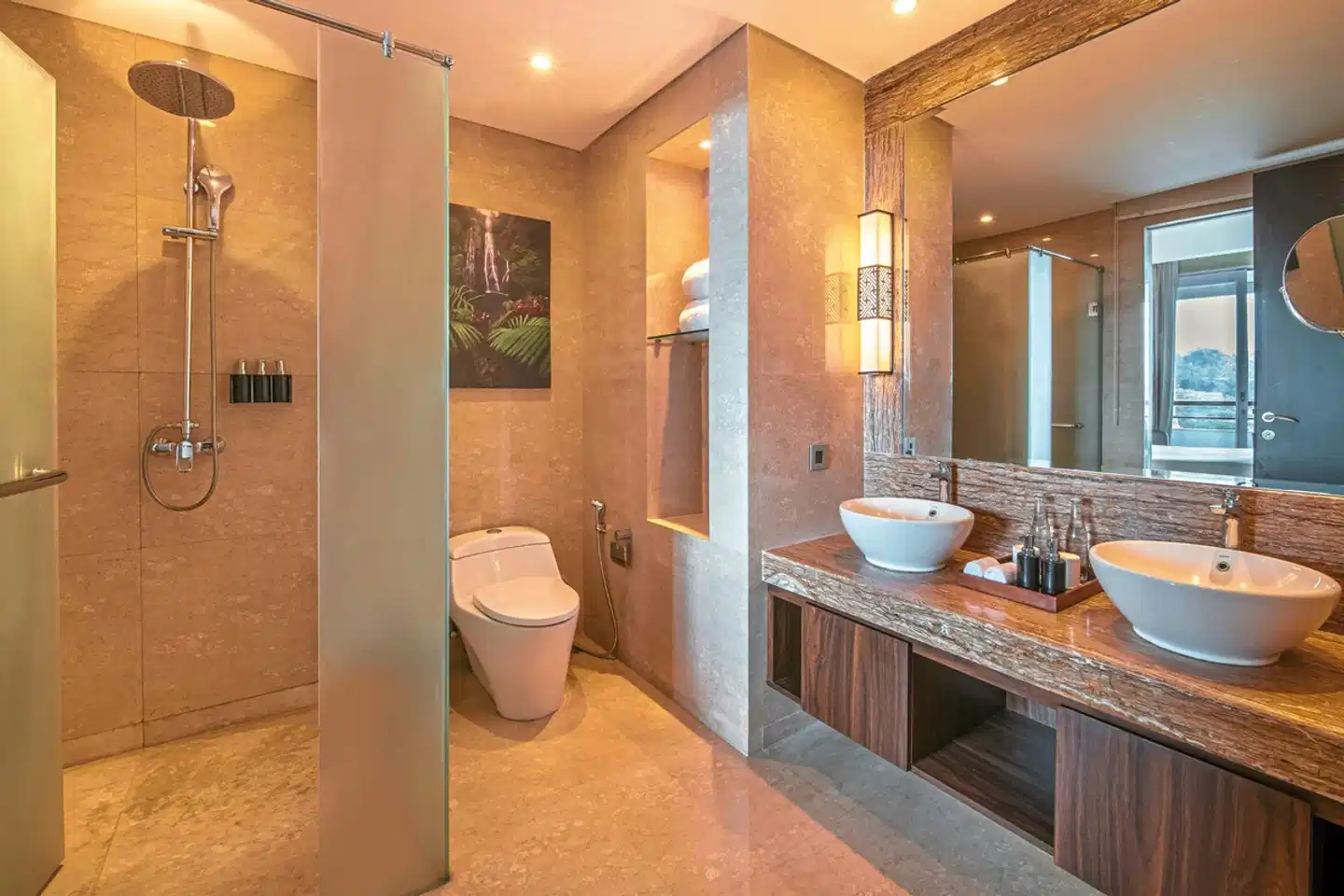 HOMM Saranam Baturiti Badezimmer